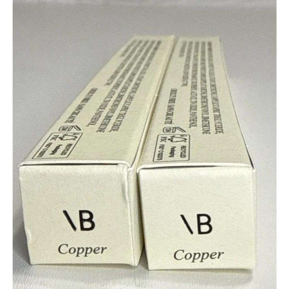 Victoria Beckham Satin Kajal Liner Set Of 2 Eyeliner Copper Metallic New in Box